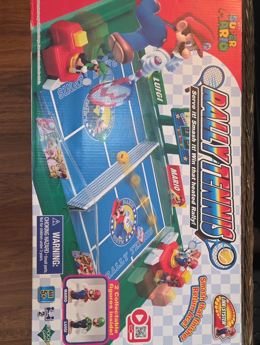 Nintendo Rally Tennis Tabletop Playset - Blue, Green & Red